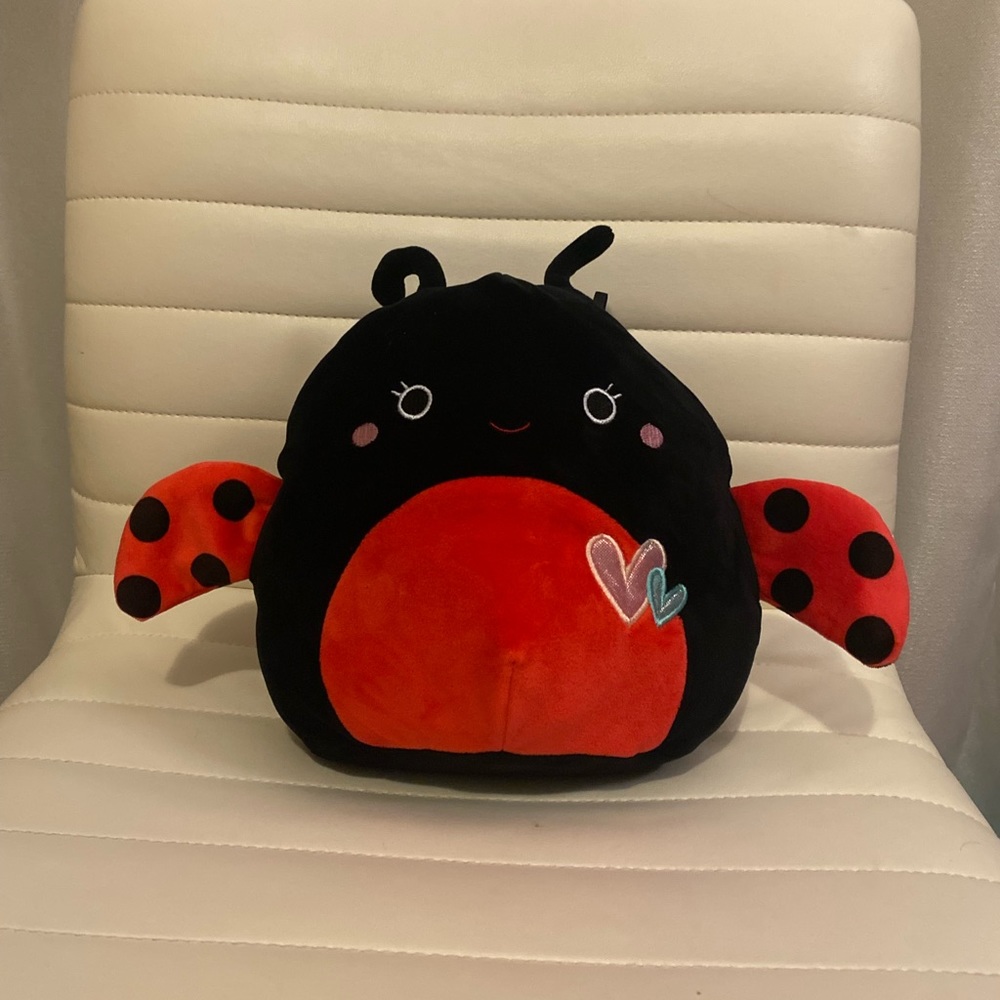 Squishmallows Trudy the Ladybug 8" Stuffed Plush